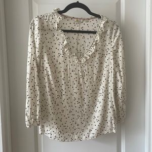 Boden cream blouse